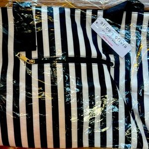 Alice+Olivia NWT canvas duffle bag